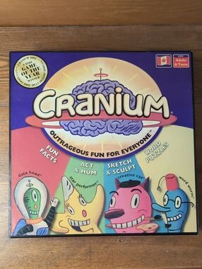 Cranium Board Game – Purple & Yellow